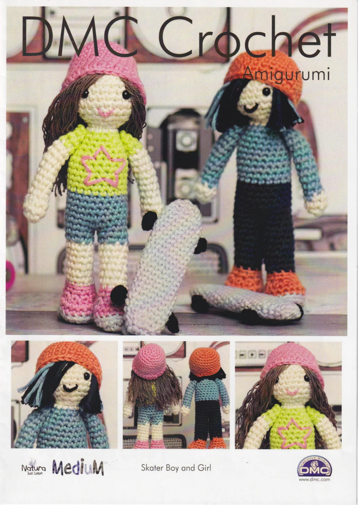 DMC Pattern Ami Skater Toy 15343