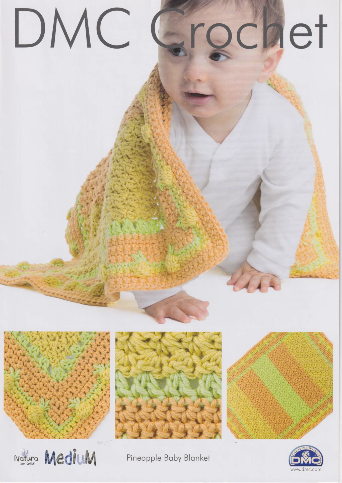 DMC Pattern Cotton Pineapple Blanke