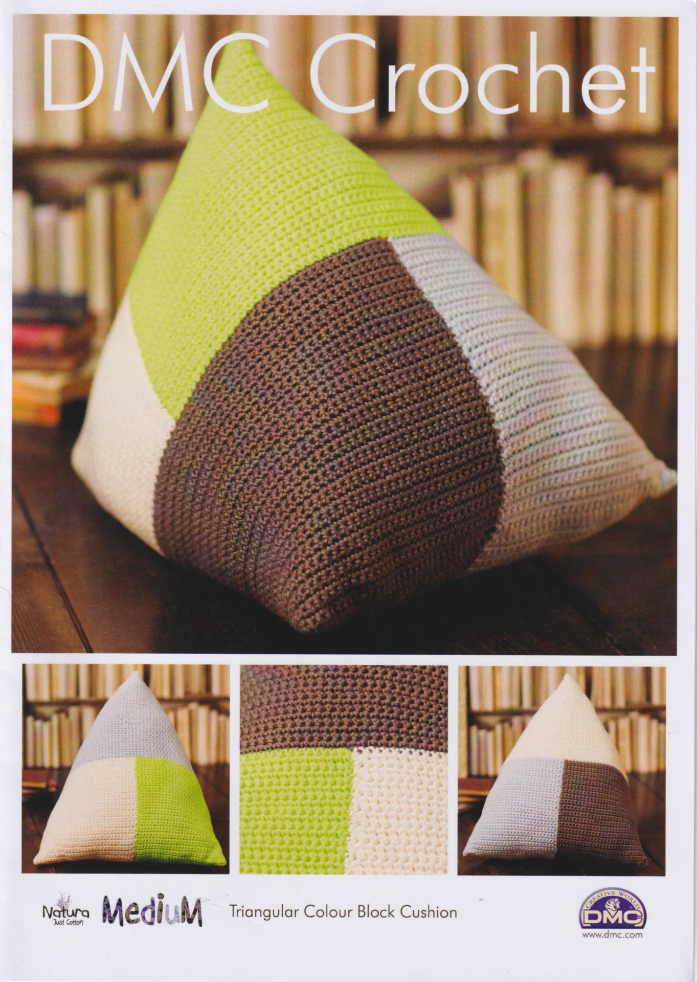 DMC Pattern Cotton Tri Cushion 15354