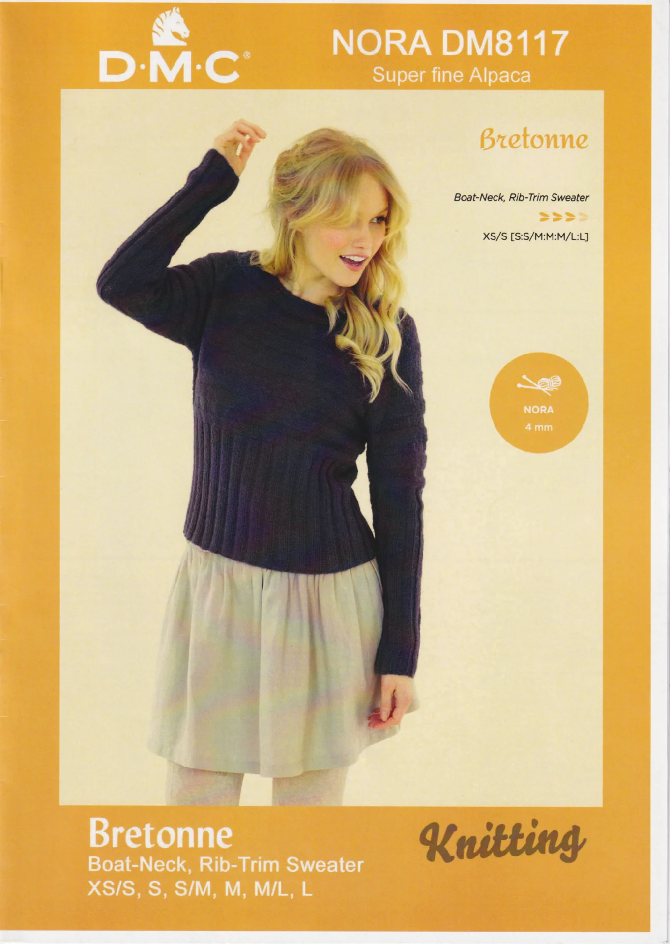 DMC Pattern Nora Bretonnesweater