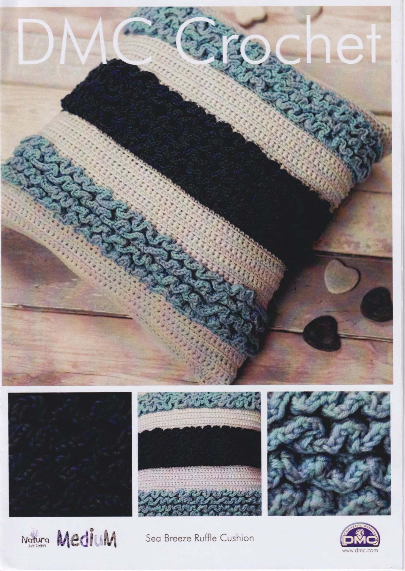 DMC Pattern Sea Breeze Cushion 15355