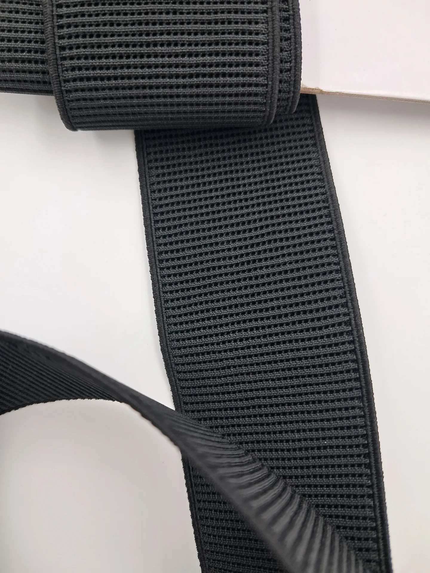 Elastic Non Roll 50mm Black