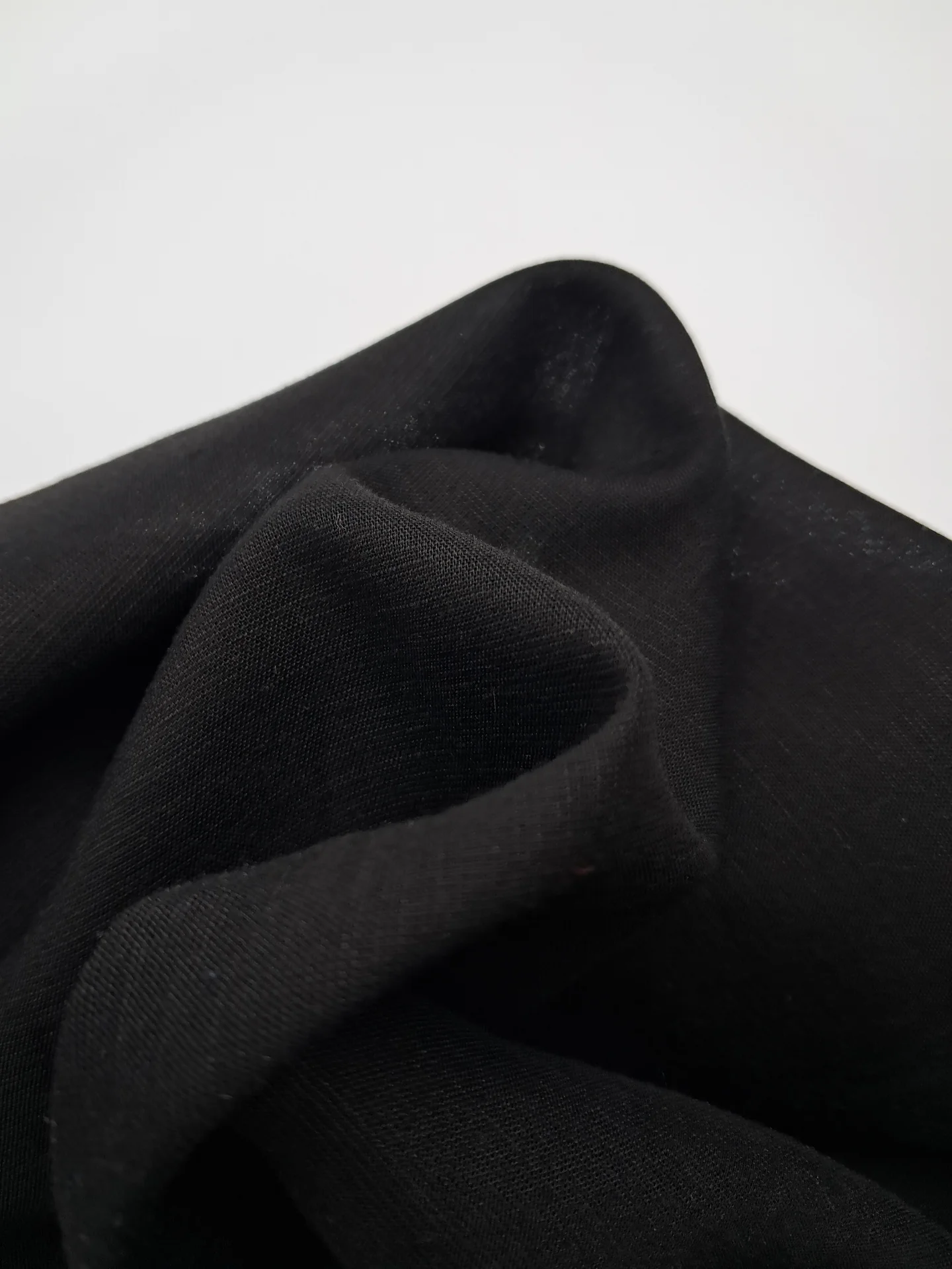 Fabric Emi Voile Black Col 8