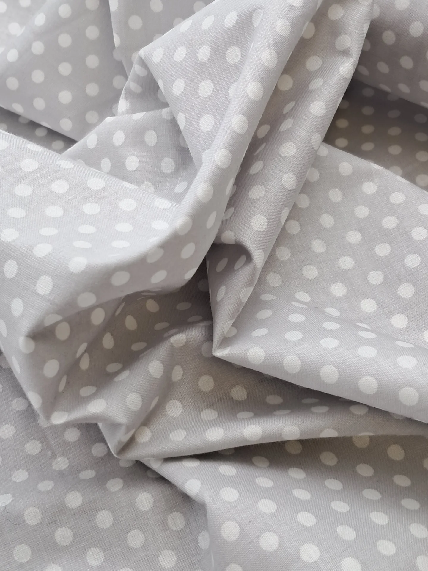 Fabric Grey Spot 1284 108