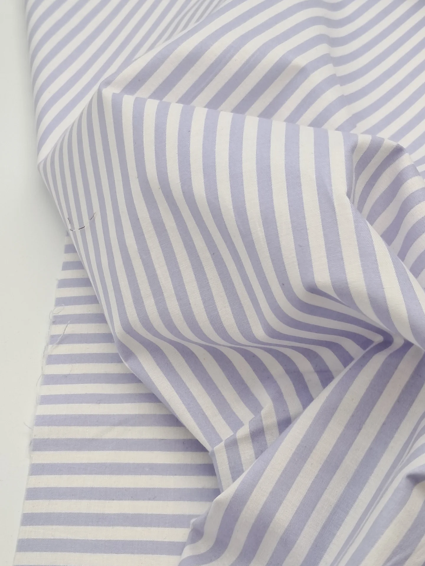 Fabric Lilac White Stripe 1282 3