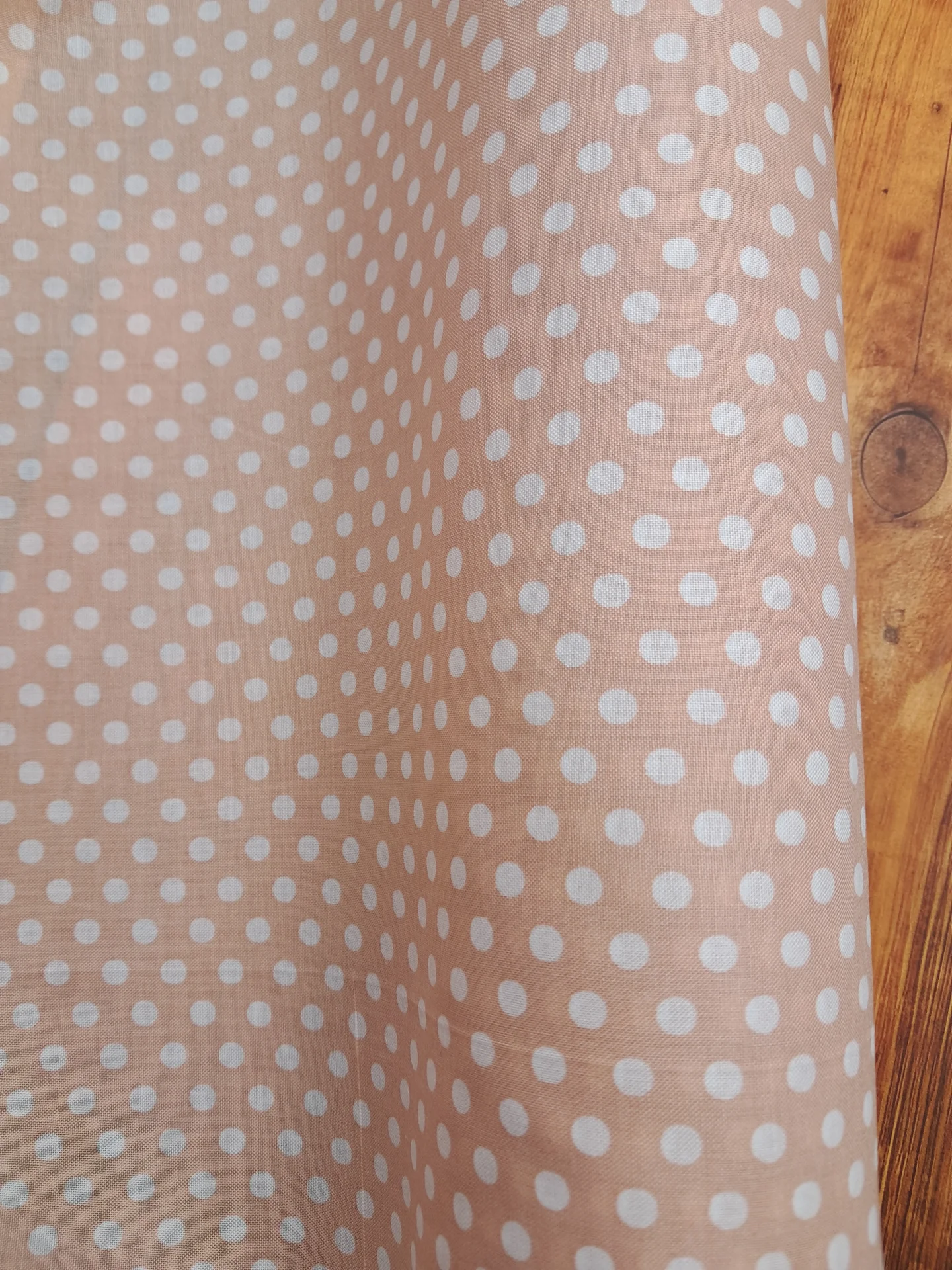 Fabric Peach Spot 1284 107