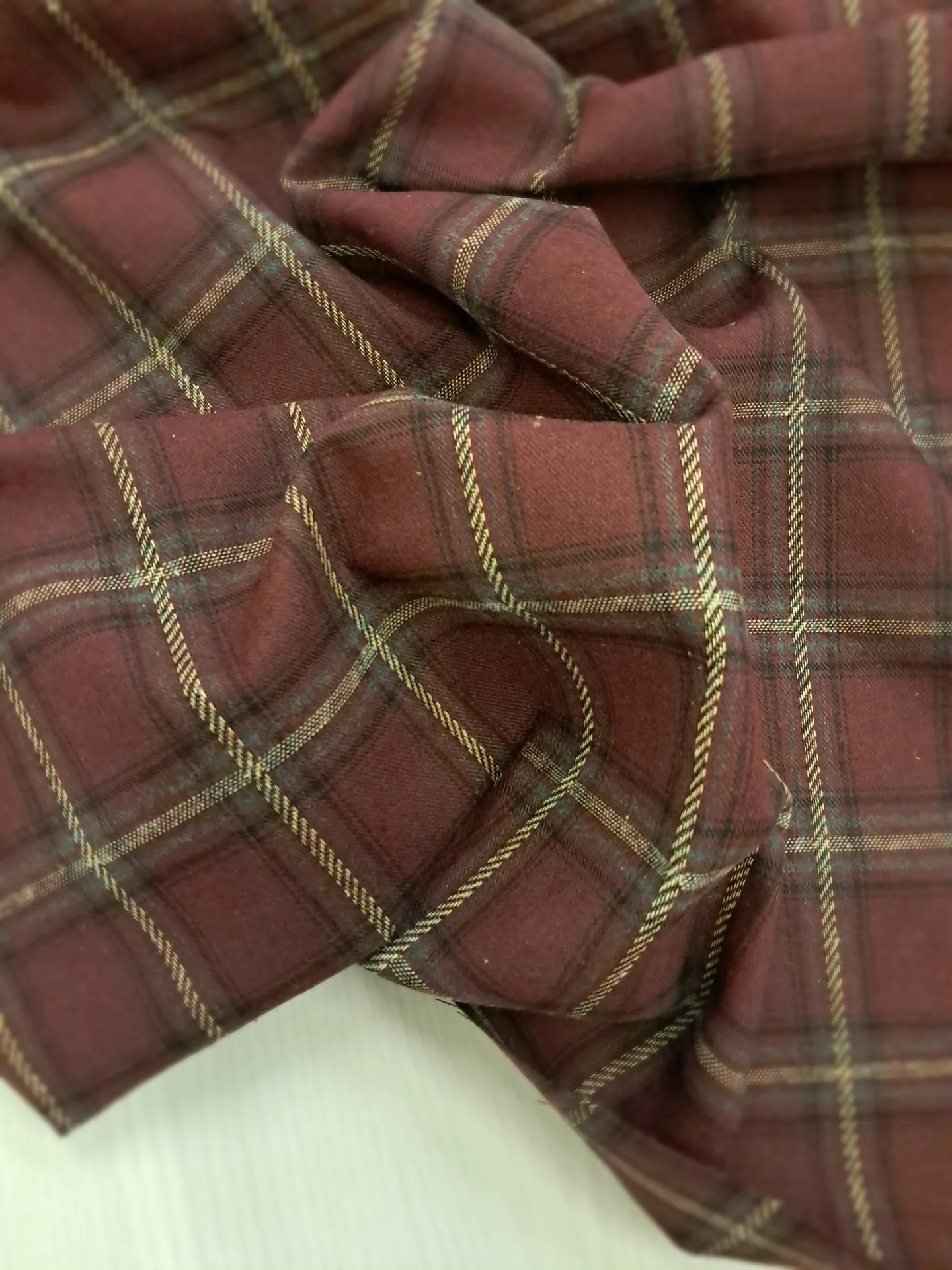 Fabric SALUTE 1 Burgundy