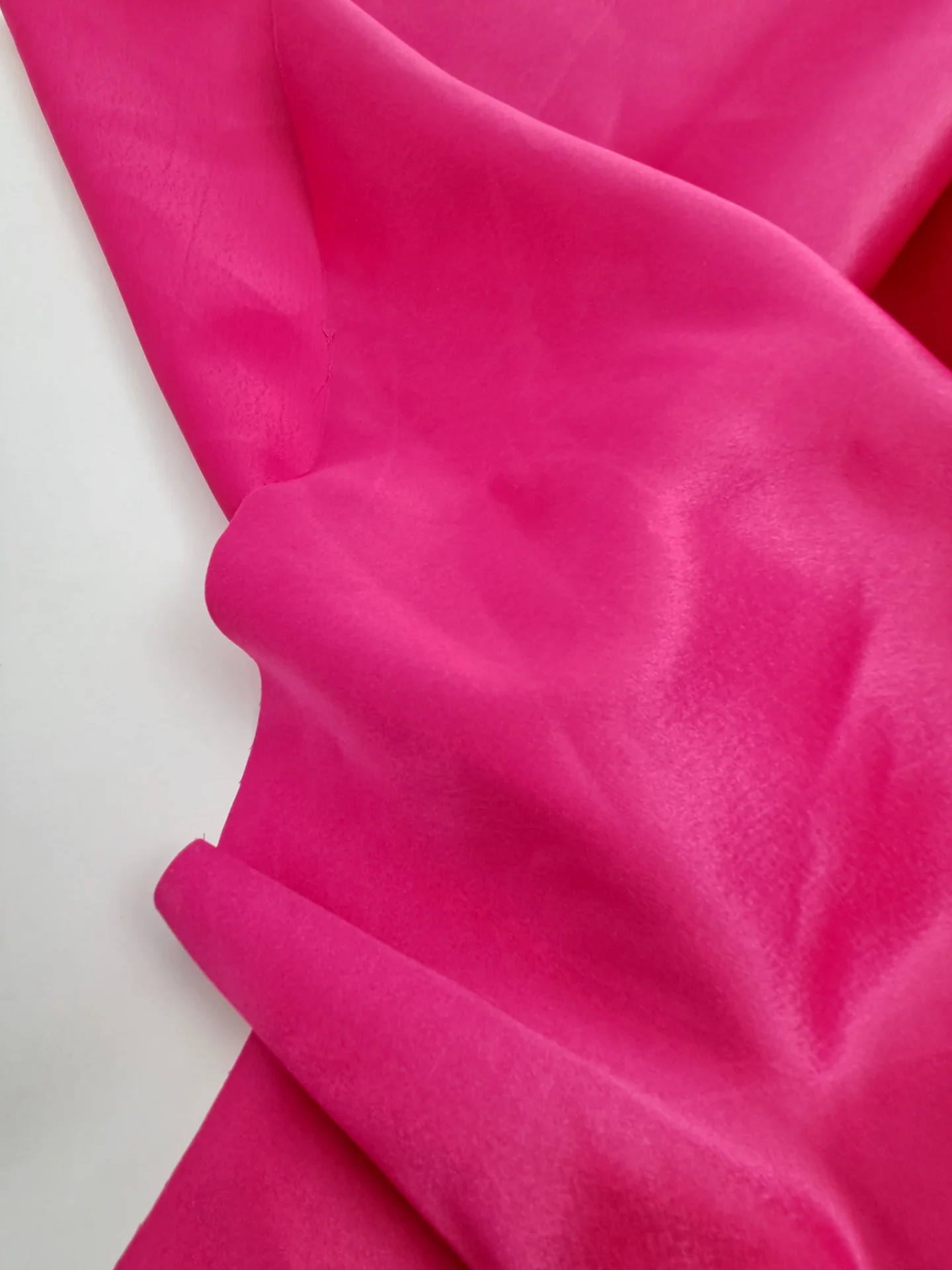 Fabric Satin Back Crepe Hot Pink RJ