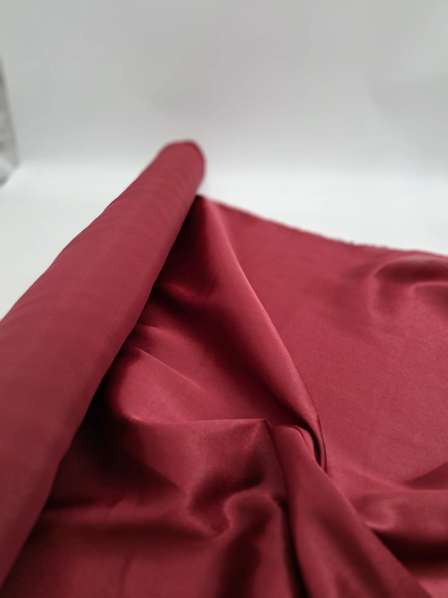Fabric Satin Back Crepe Wine