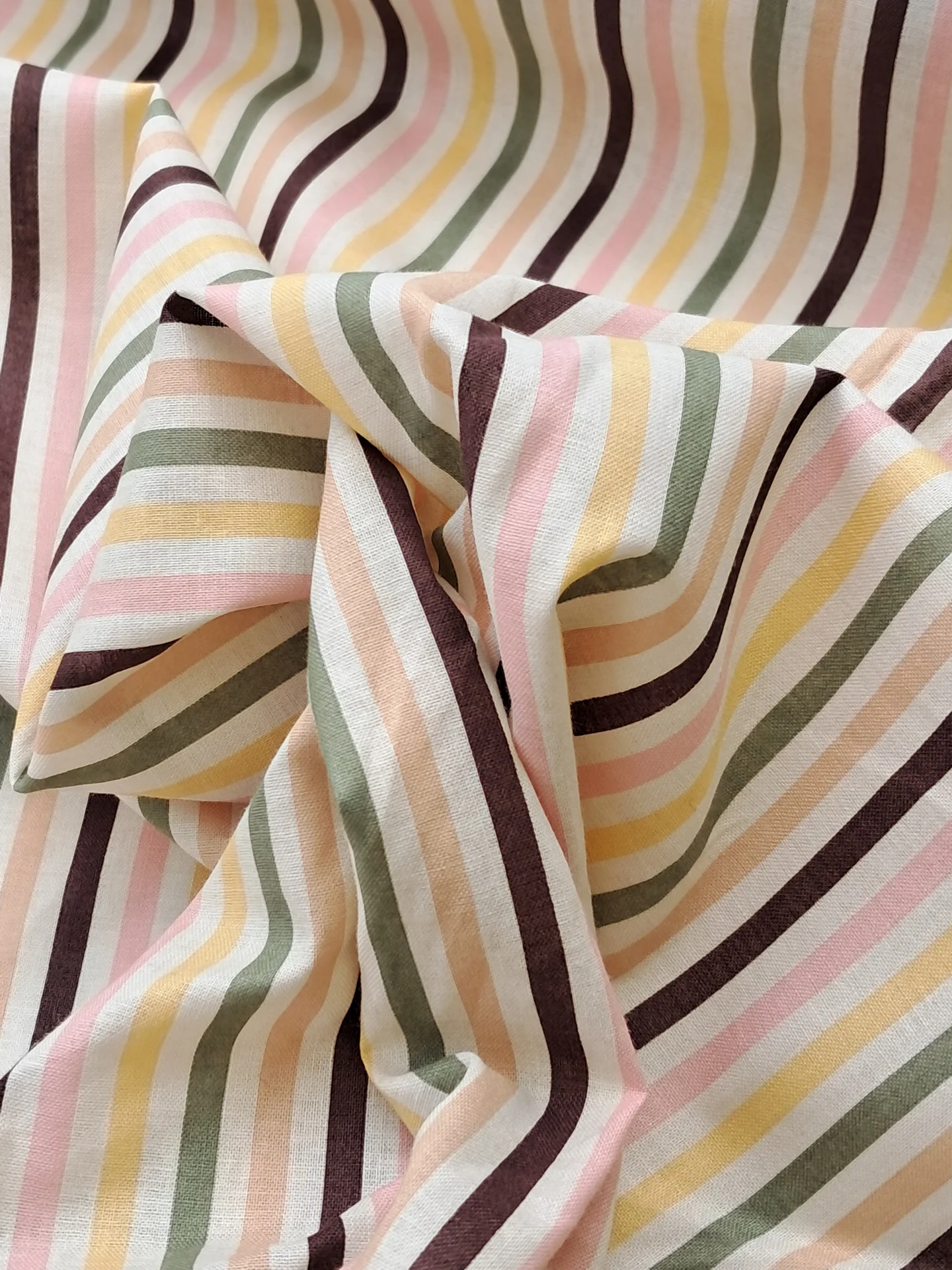 Fabric Stripe Multi 1282 12