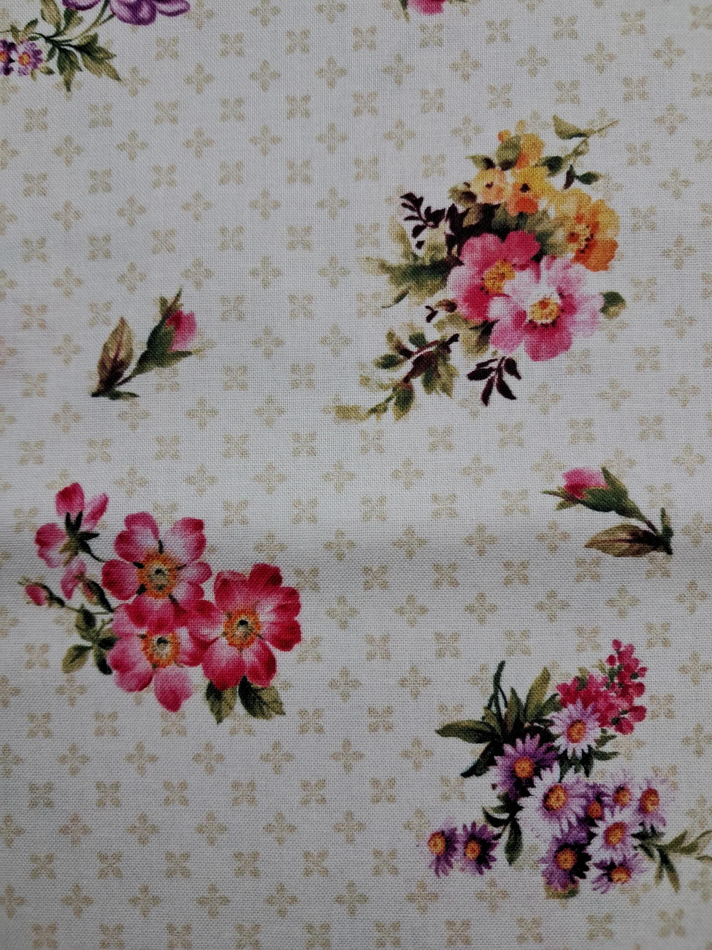 Flowers Ayana Bouquet Flowers on Cream Background