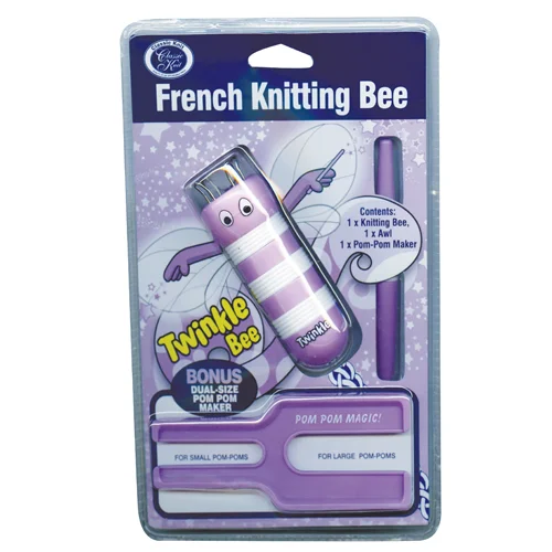 French Knitting Bee Twinkle Lavender