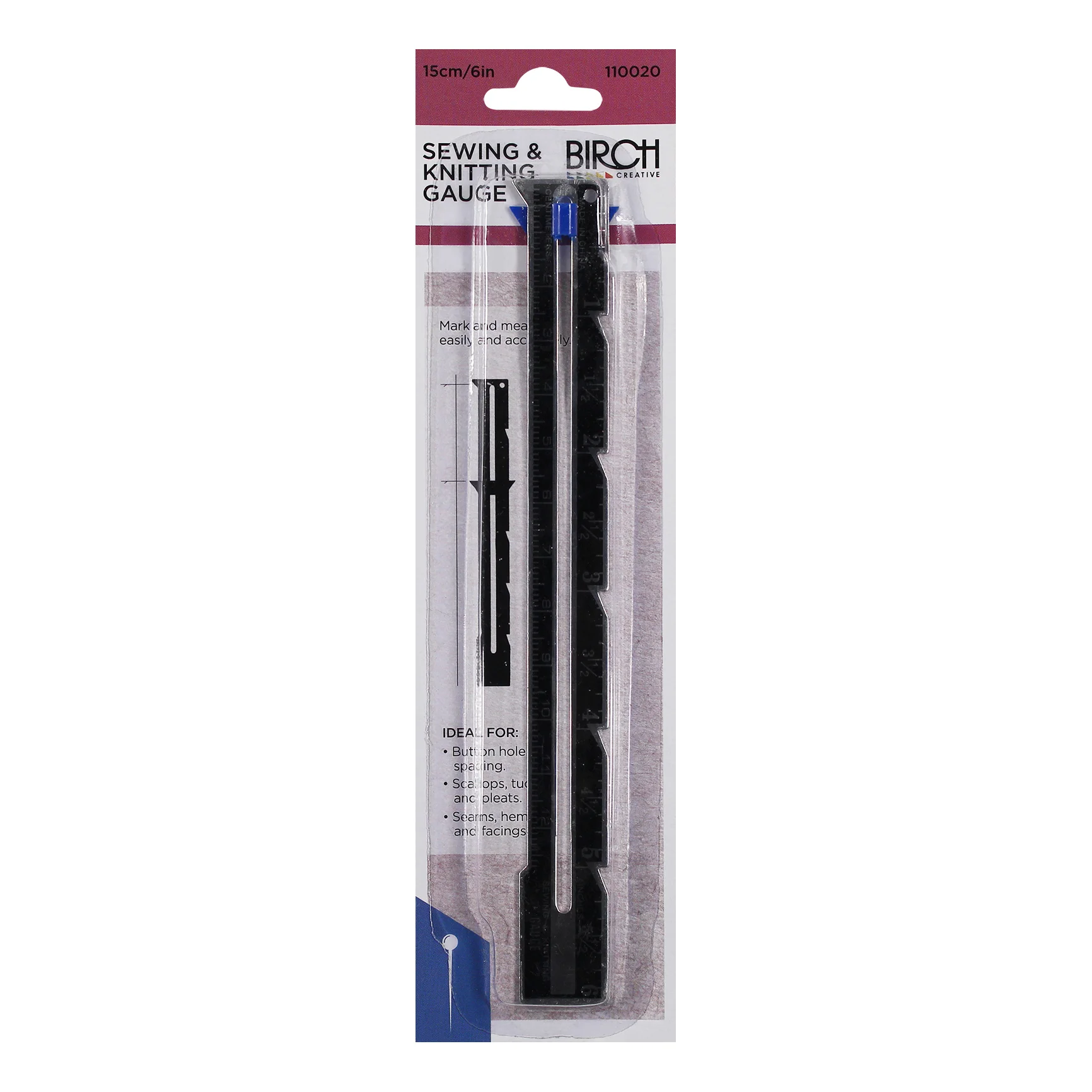 Gauge Sewing Knitting Birch