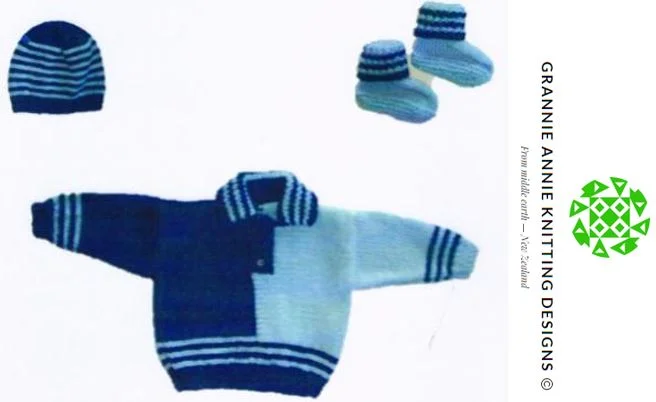 Grannie Annie Pattern 104 Midget Jumper 8ply