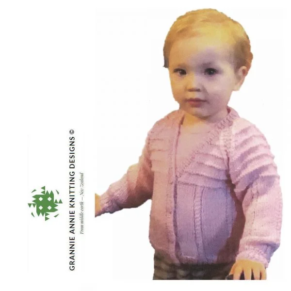 Grannie Annie Pattern 180 Evelyn and Eddies Cardigan