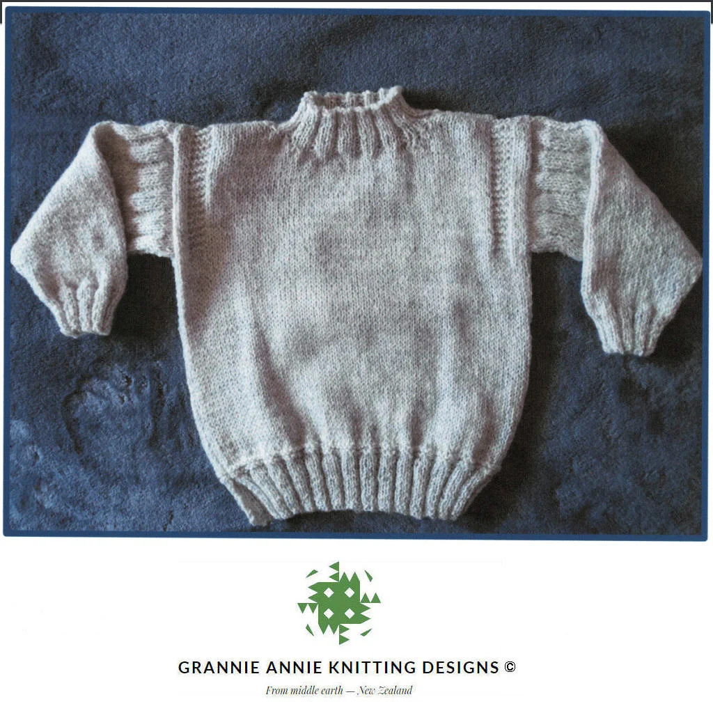 Grannie Annie Pattern 184 Baby Guernsey