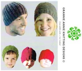 Grannie Annie Pattern Beanie GA128
