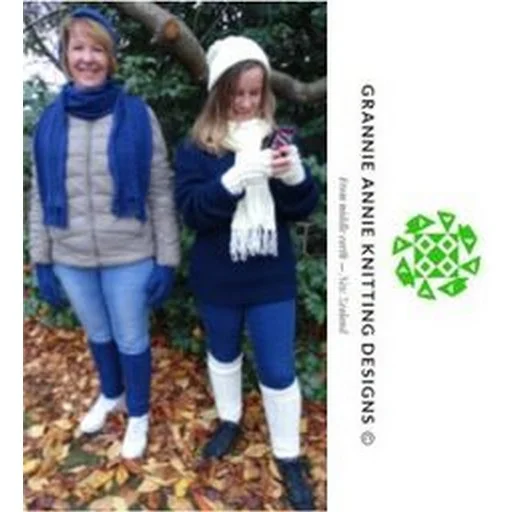 Grannie Annie Pattern GA149 Angelinas Accessories 8 Ply