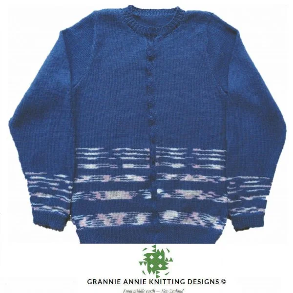 Grannie Annie Pattern GA156 Melinda 4 Ply Cardigan