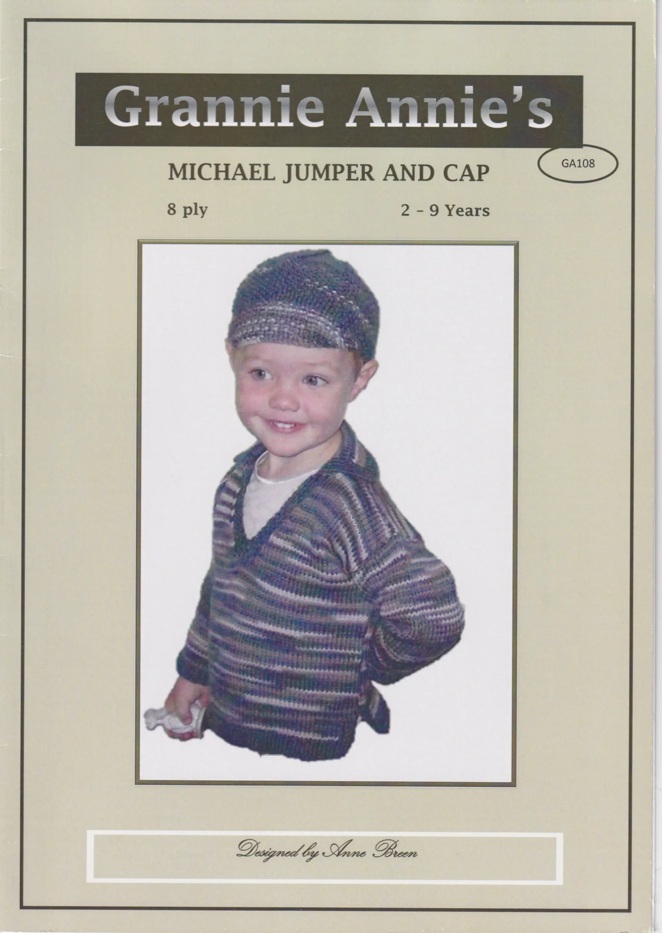 Grannie Annie Pattern Michael GA 108