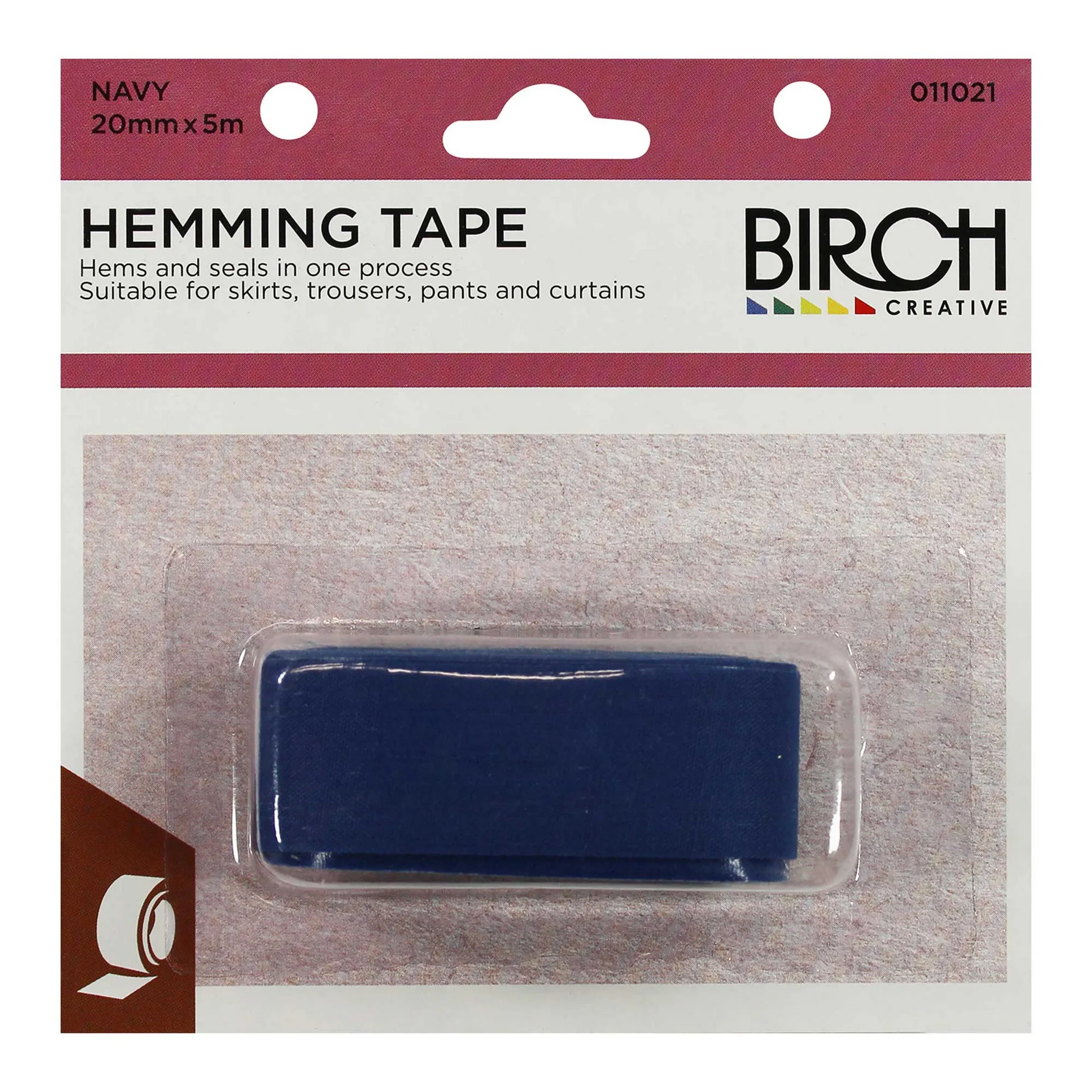 Hemming Tape Bias Navy