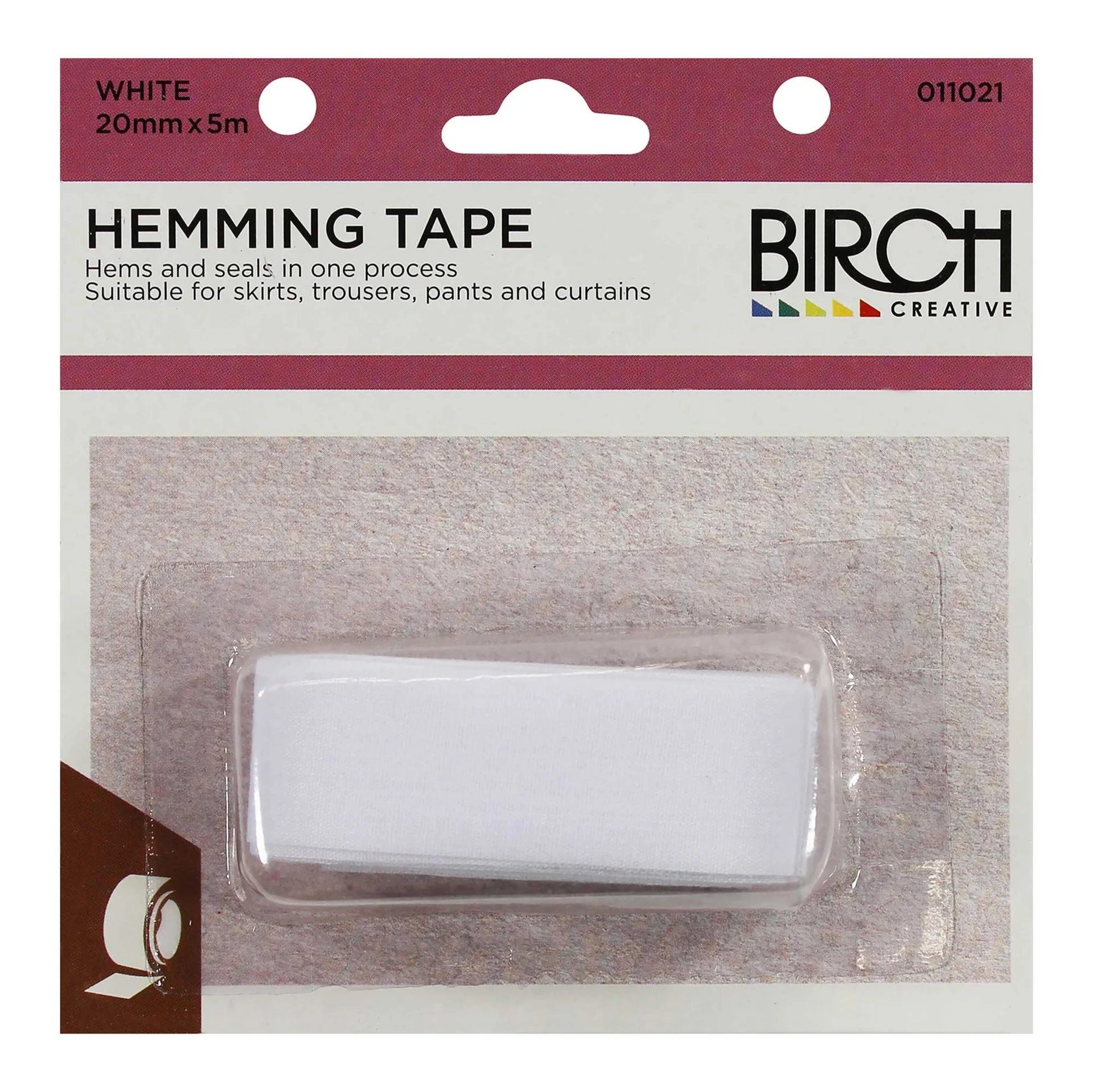 Hemming Tape White