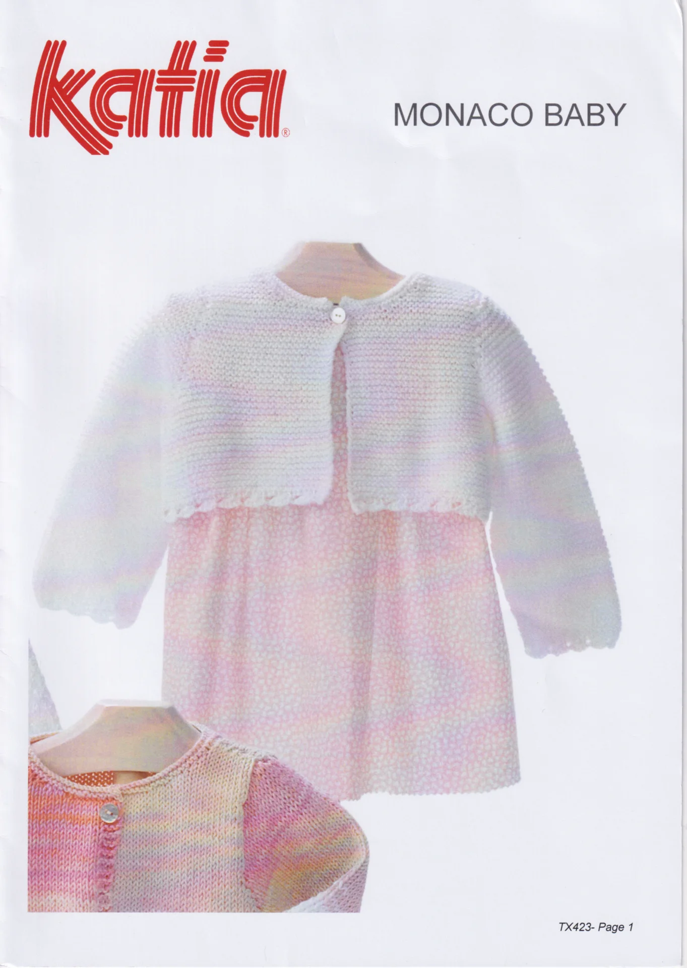 Katia Pattern Monaco Baby TX423