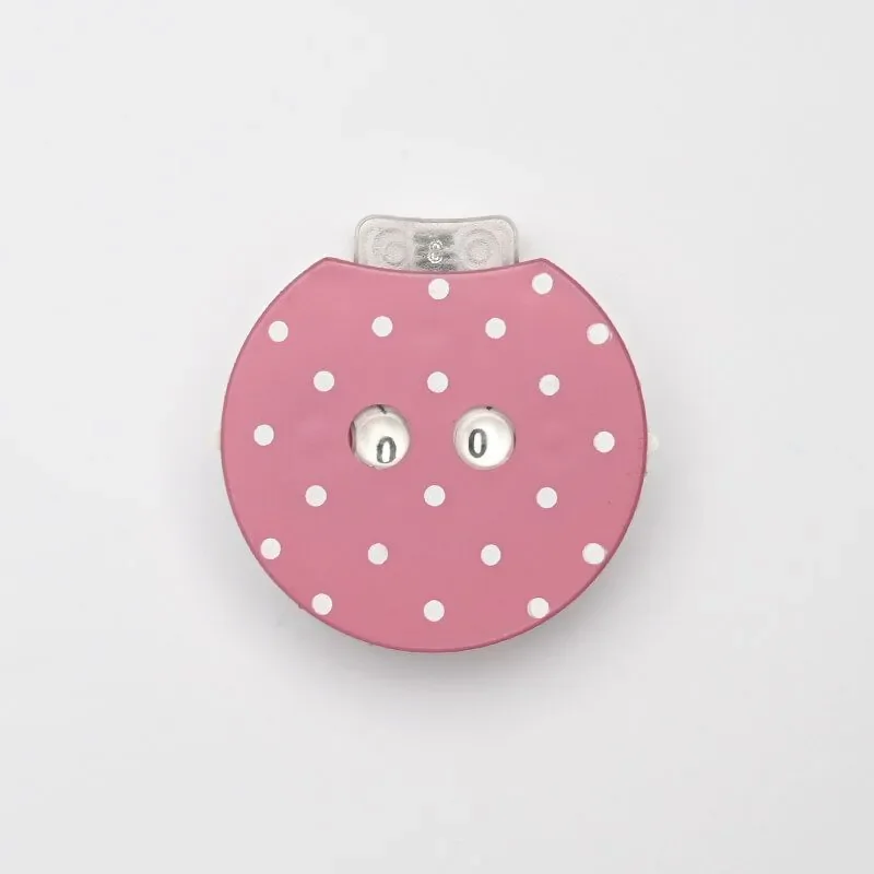 KnitPro Row Counter Clicky Pink Spot