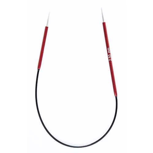 KnitPro Zing Asymetrical Circular Knitting Needles 25cm x 2. 50mm