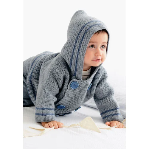 Lana Gross Pattern 0052 Infant Coat 5 Ply