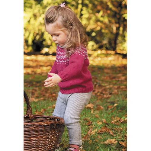 Lana Grossa Pattern 0132 Child Jumper 8 Ply