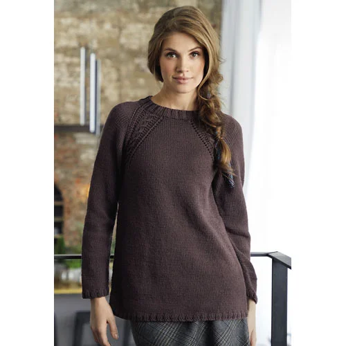Lana Grossa Pattern 0146 8 Ply Womens Pullover