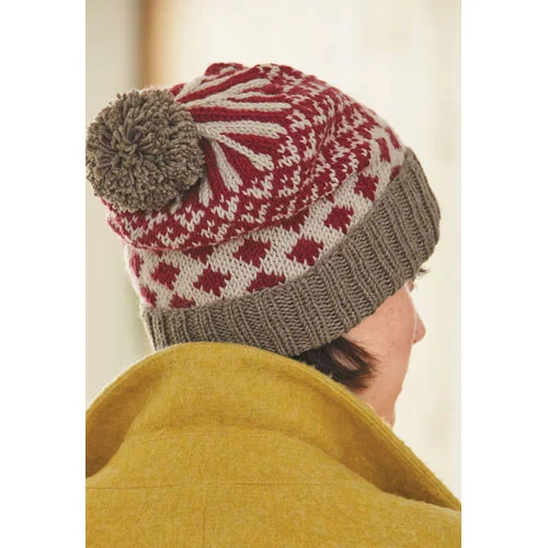 Lana Grossa Pattern 0167 8 Ply Womens Hat