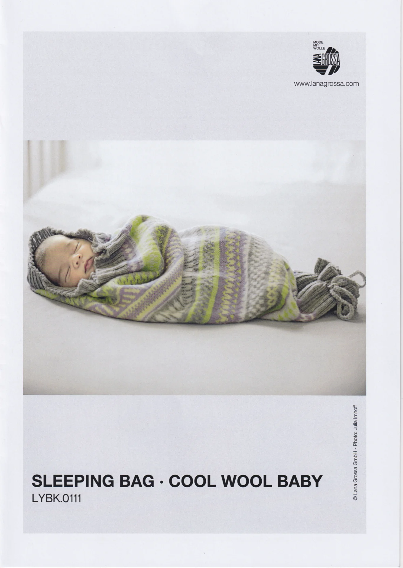 Lana Grossa Pattern CW0111 Sleeping Bag