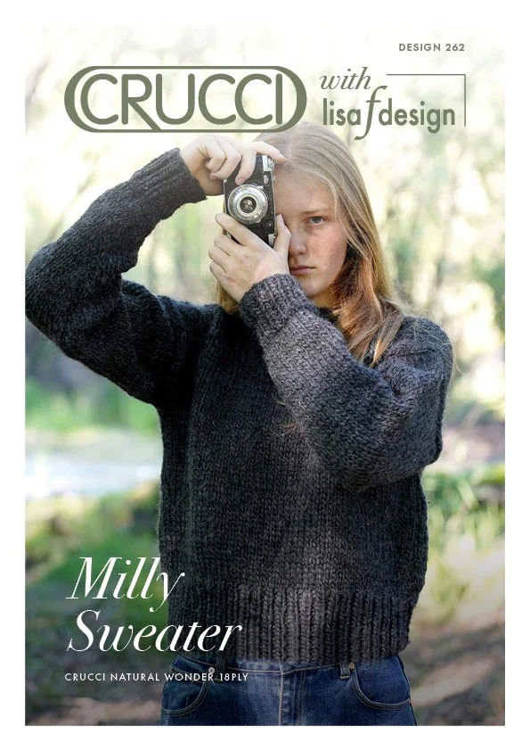 Lisa F Design 262 Milly Sweater Natural Wonder