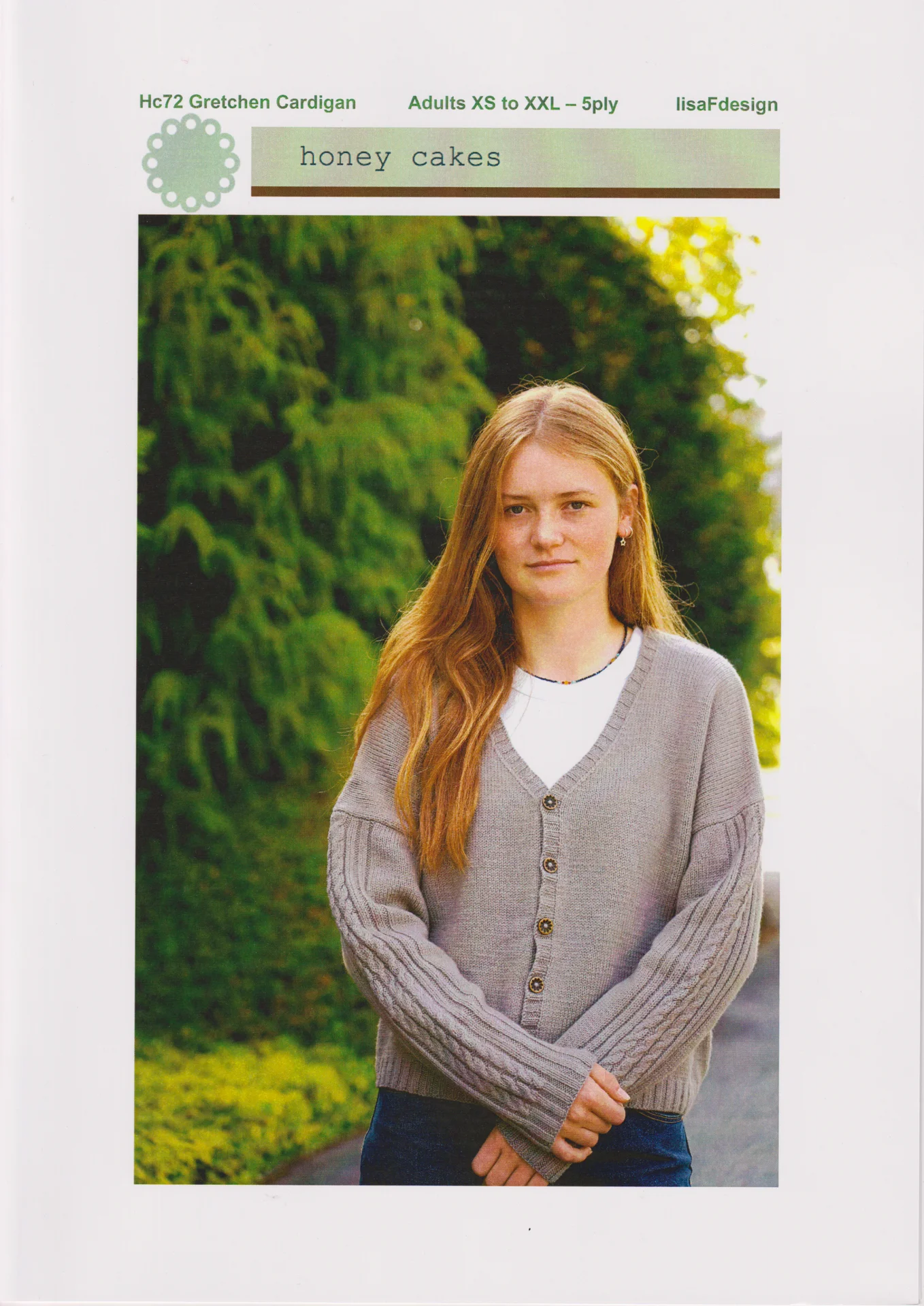 Lisa f Design Pattern Hc72 Gretchen Cardi