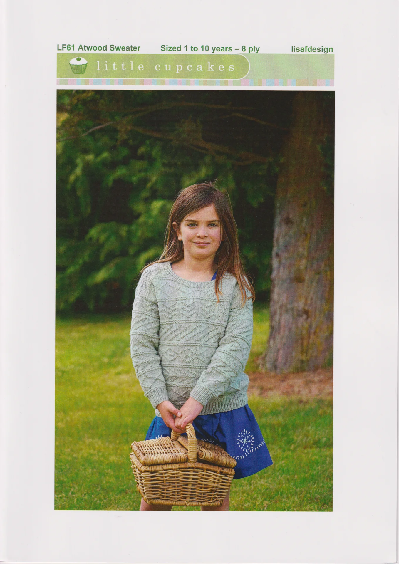 Lisa f Design Pattern LT61 Atwood Sweater