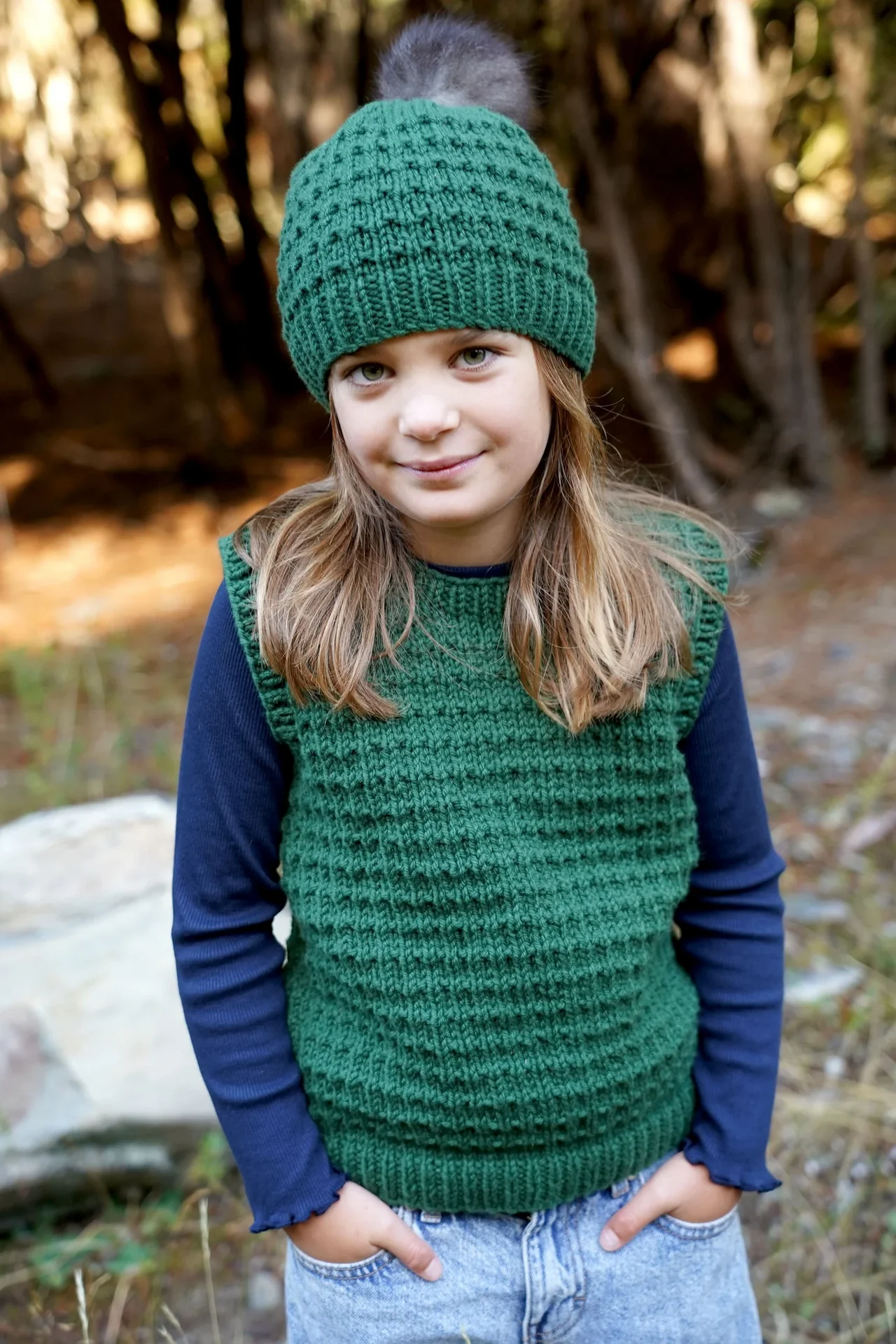 Lisafdesign Pattern LF59 Keeley Vest and Hat