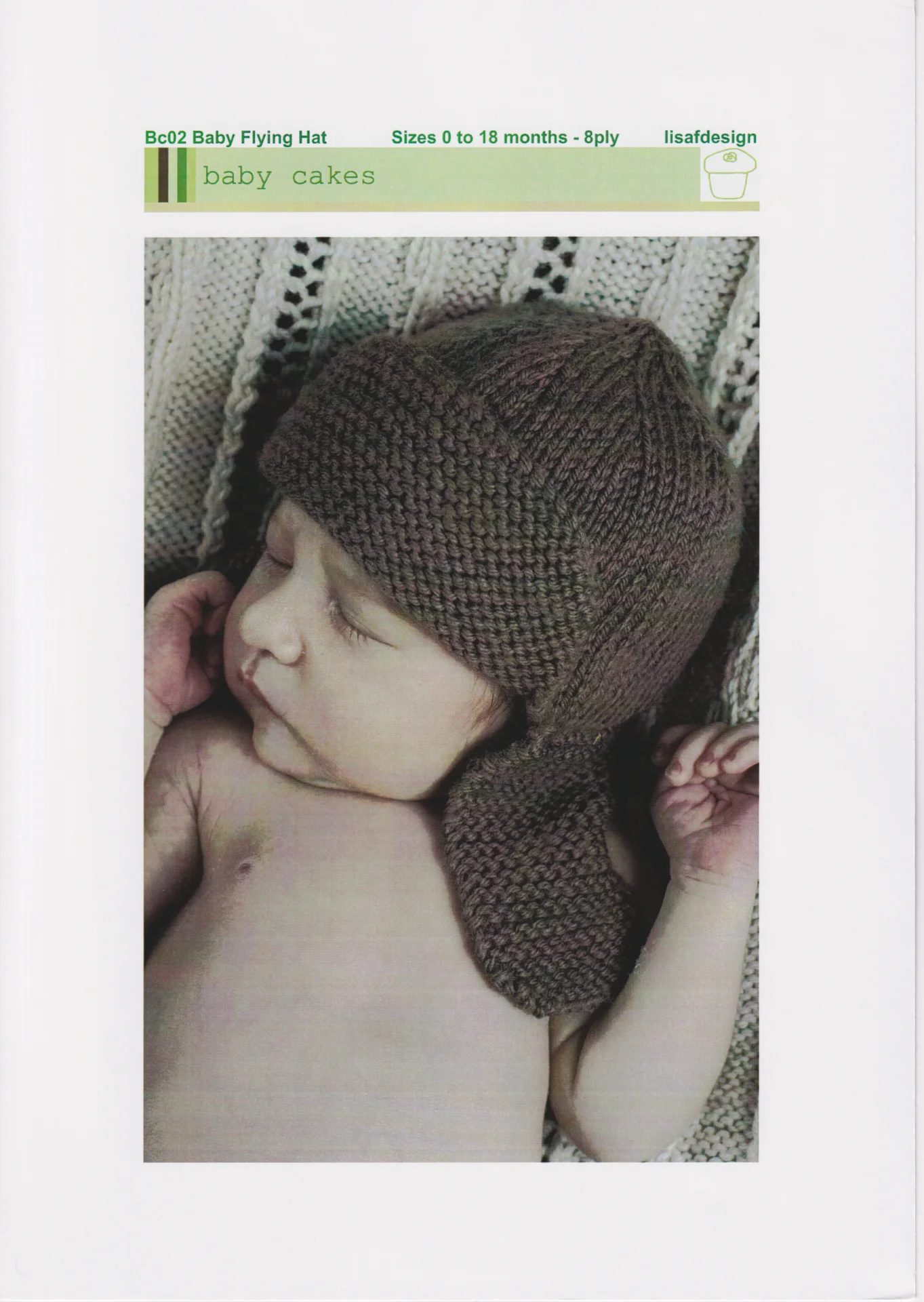 Lisafdesigns Pattern Baby Cakes 02 Baby Flying Hat