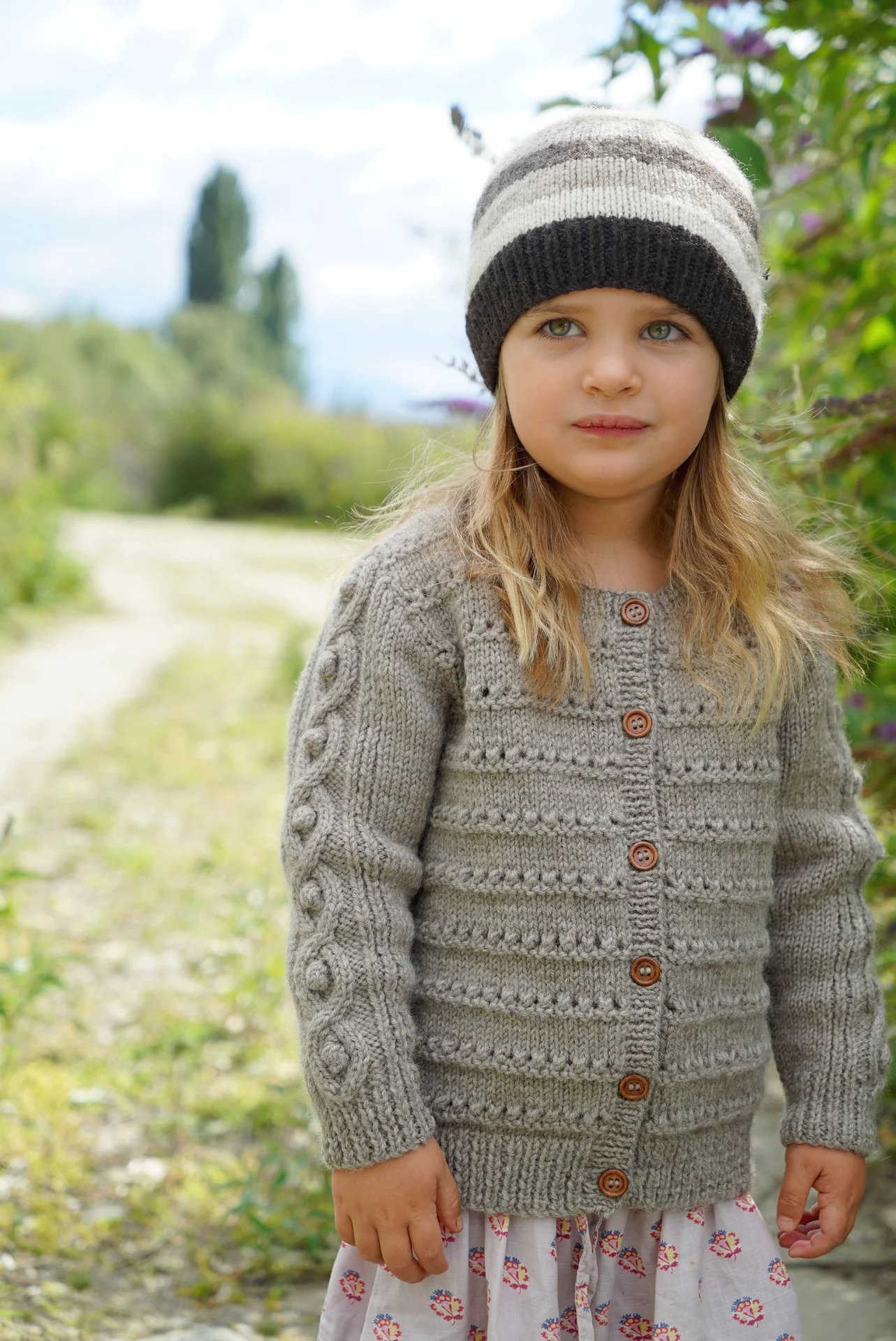 Little Cakes LF38 Mc Kenna Cardi and Hat