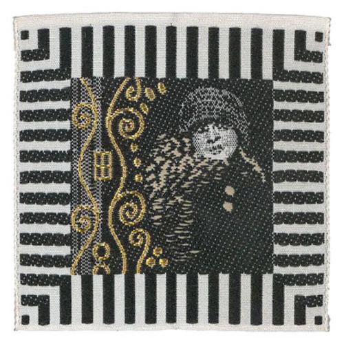 Motif 30630 Woven Art Deco Black and White