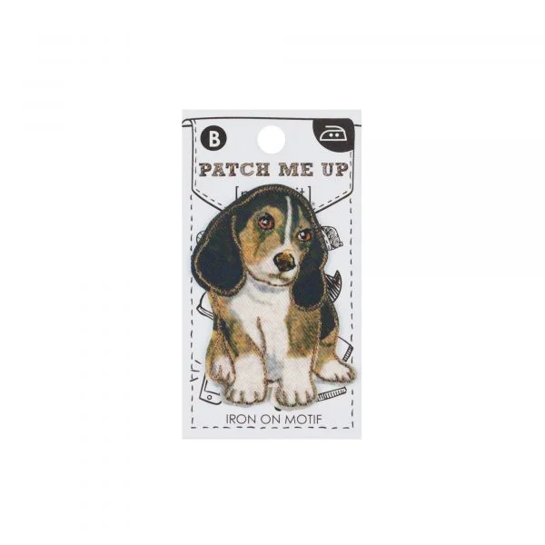 Motif Iron On Beagle