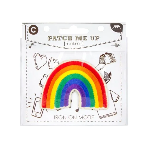 Motif Iron On Rainbow 6978
