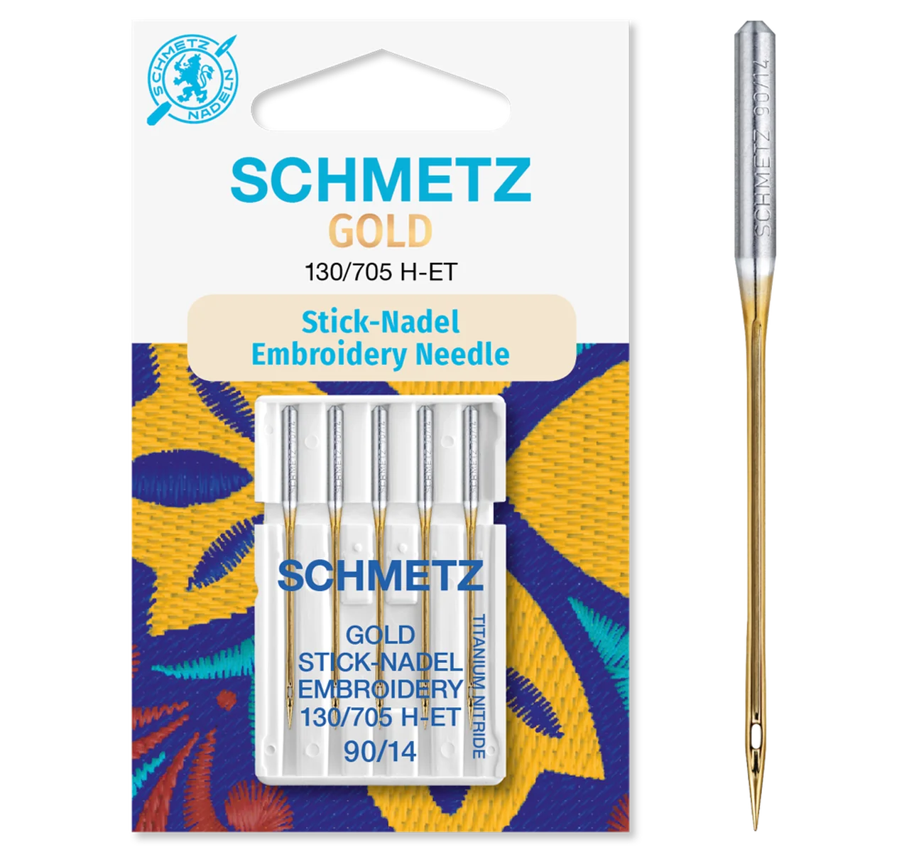 Needles Goldtitanium Emb 90/14