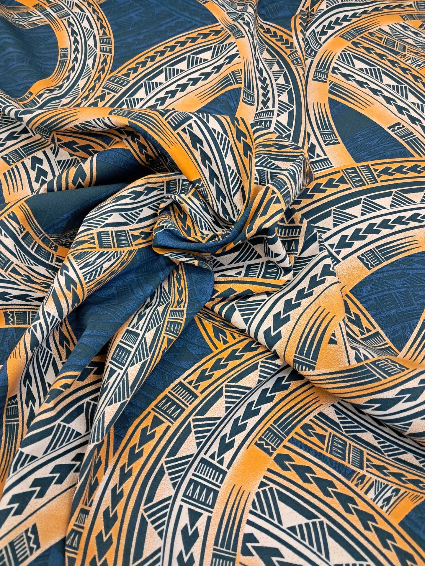 Pasifika Teal Cotton C78571