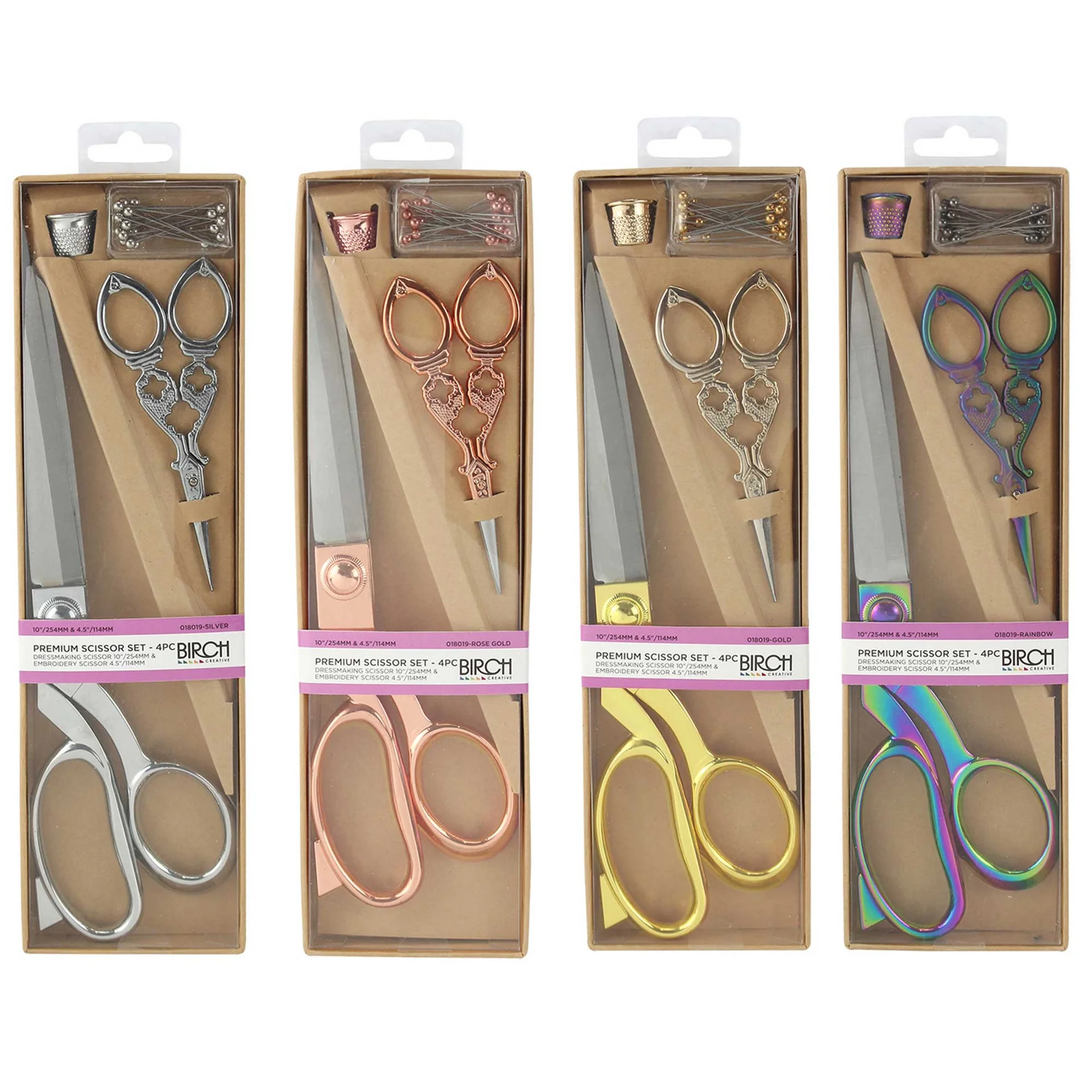 Premium Scissor Set Rose Gold