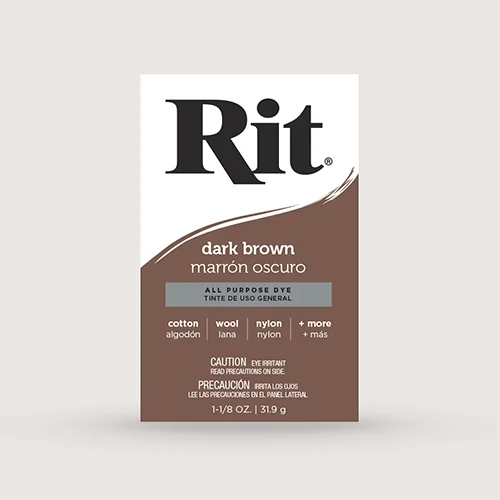 Rit Dye Powder Dark Brown