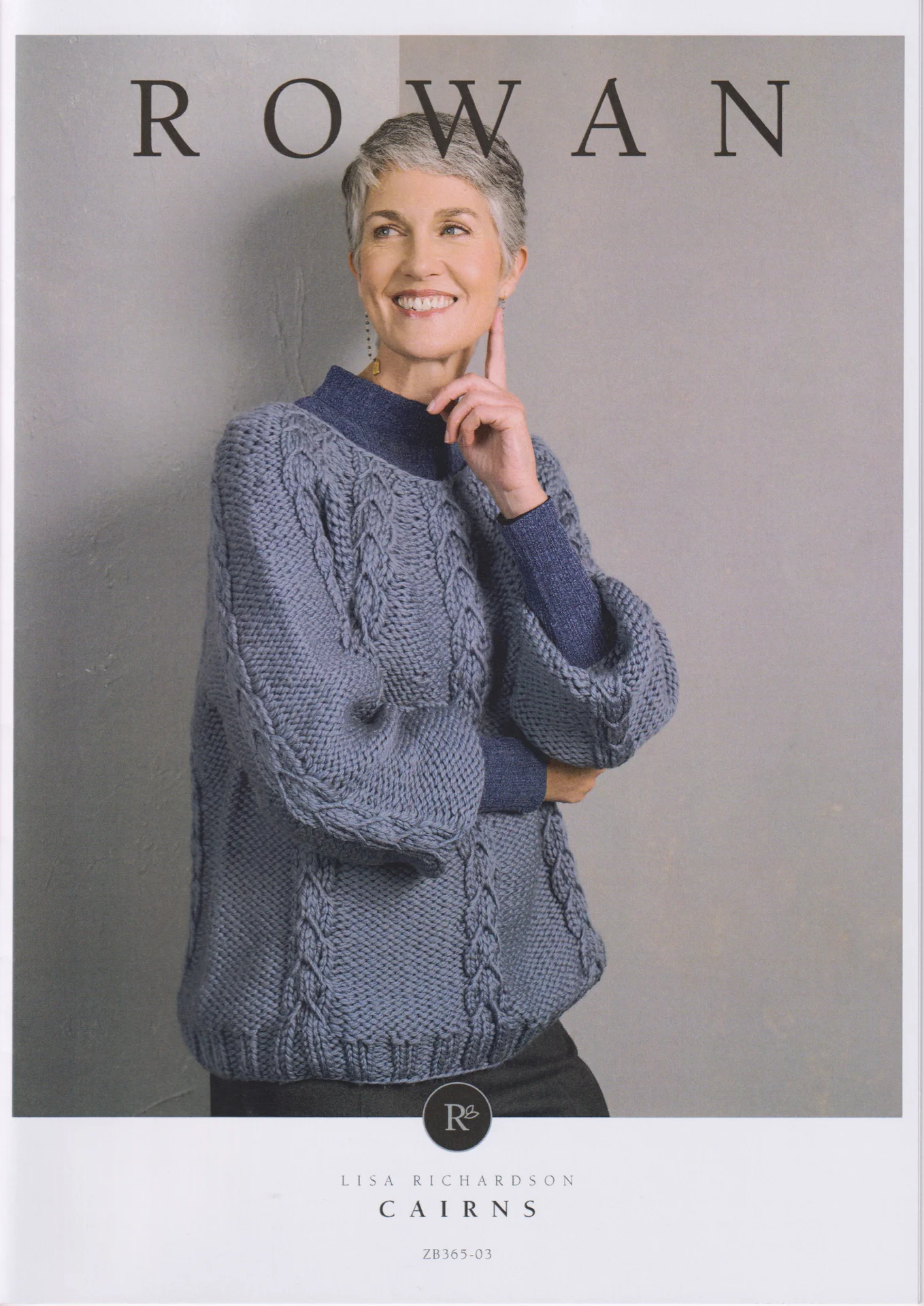 Rowan Pattern Big Wool Cairns Jumper