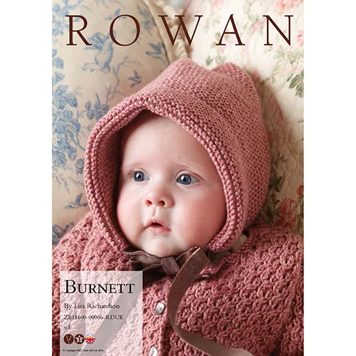 Rowan Pattern Burnett 00006 8 Ply Bonnet
