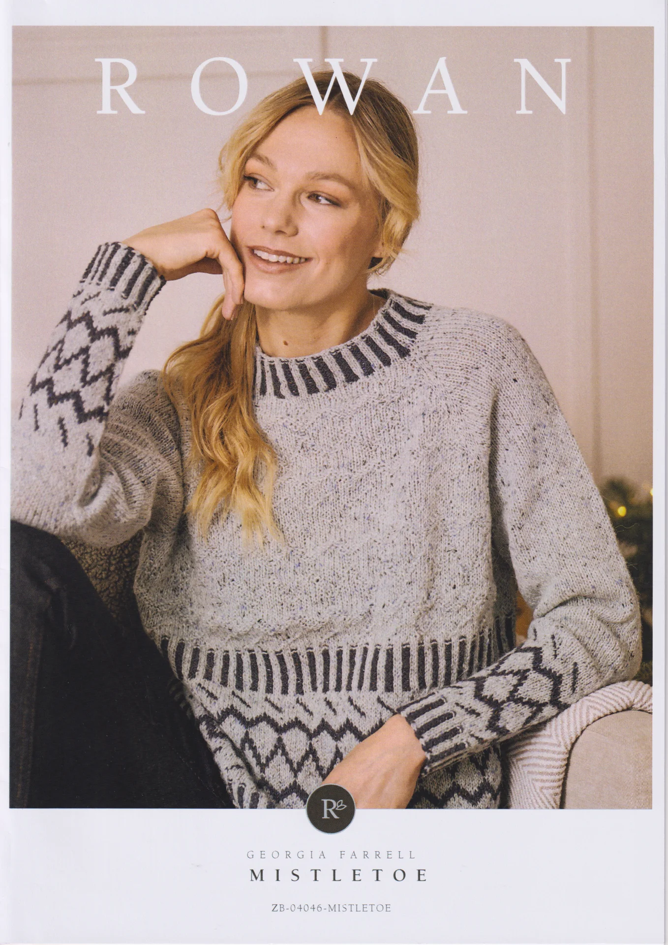 Rowan Pattern Felted Tweed 8 Ply Mistletoe Jumper
